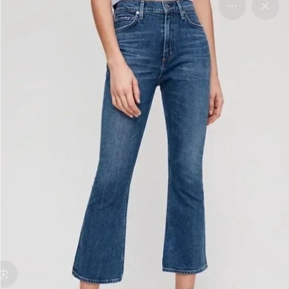Citizens of Humanity Demy Cropped Flare ‎Jeans Size 23